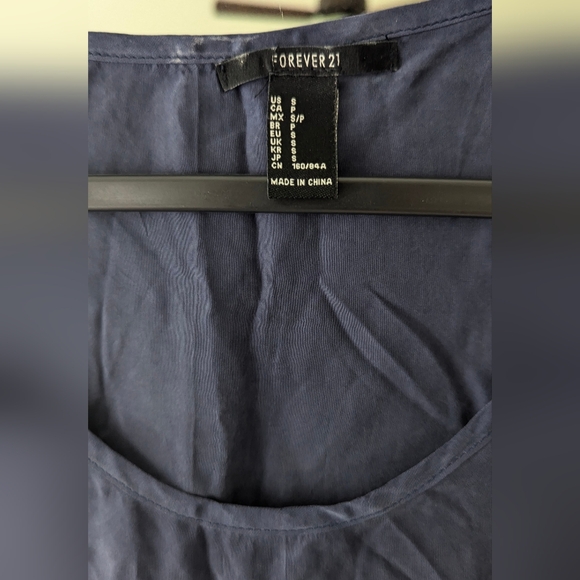 Forever 21 satin tunic/tank - Picture 2 of 3